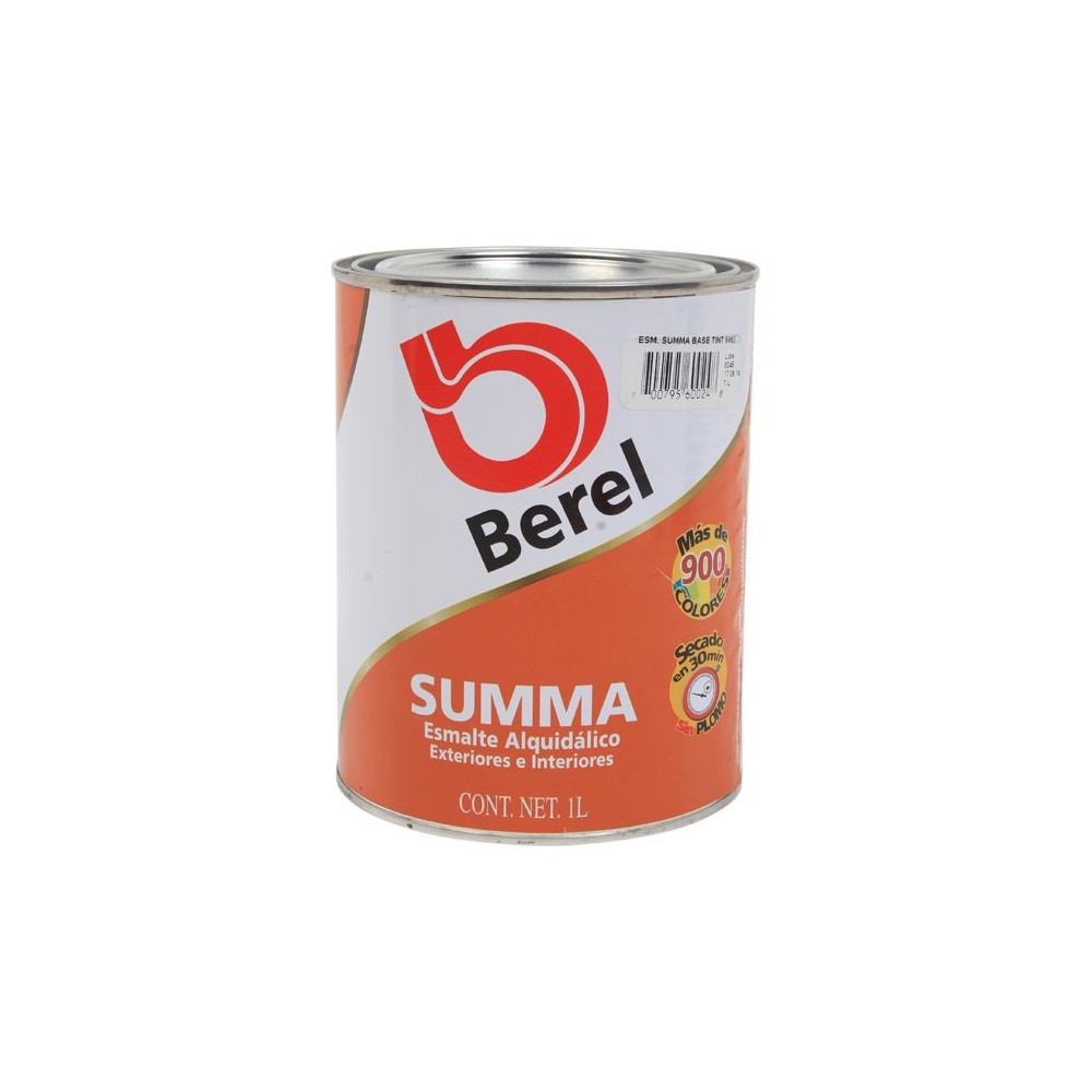 ESMALTE BEREL SUMMA BASE NEUTRA 1L No. 6005