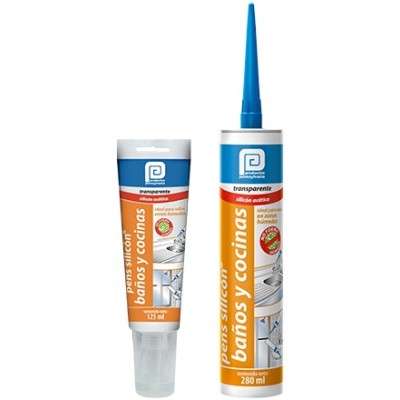 SILICÓN PENS COLOR BLANCO 280ML PARA BAÑO Y COCINA No. SSI4B36