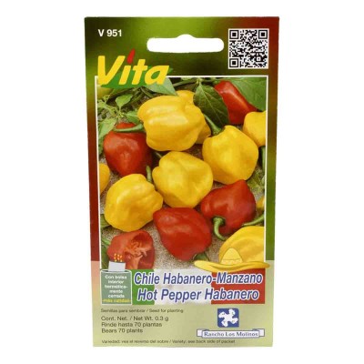SEMILLA CHILE HABANERO MANZ No. H951