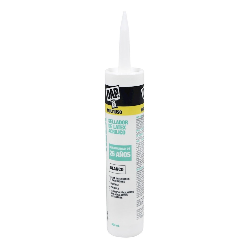 SELLADOR DE LÁTEX ACRÍLICO COLOR BLANCO ALEX PLUS DAP 300ML No. 18152