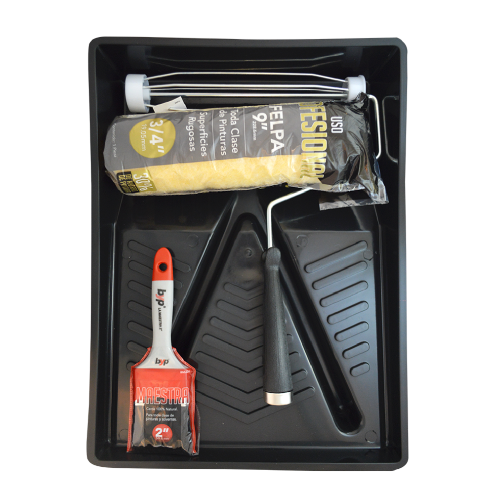 KIT DOMESTICO PARA PINTAR 3 PIEZAS BYP KPR