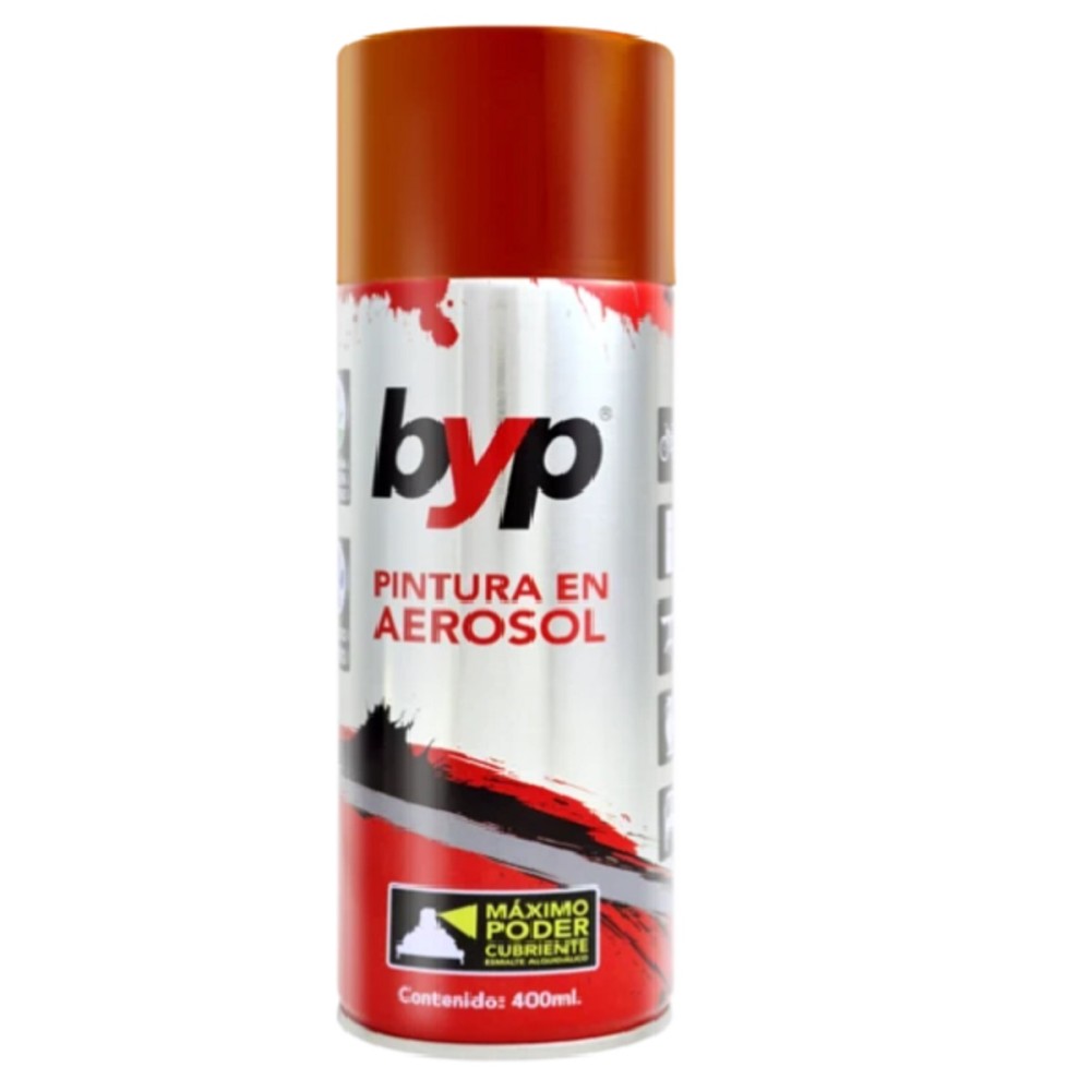 PINTURA AEROSOL COLOR ROJO OXIDADO PRIMER 400 MILILITROS BYP APR