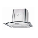 CAMPANA DE ACERO INOXIDABLE Y CRISTAL TEMPLADO 60X50 CENTIMETROS FRATELLO AXCENT CXW-218-A19A