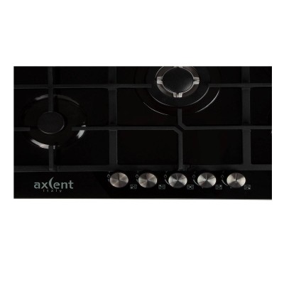 PARRILLA VIDRIO TEMPLADO 5 QUEMADORES 77X51 CENTIMETROS ANASTASIA ELITE AXCENT HBG-5721