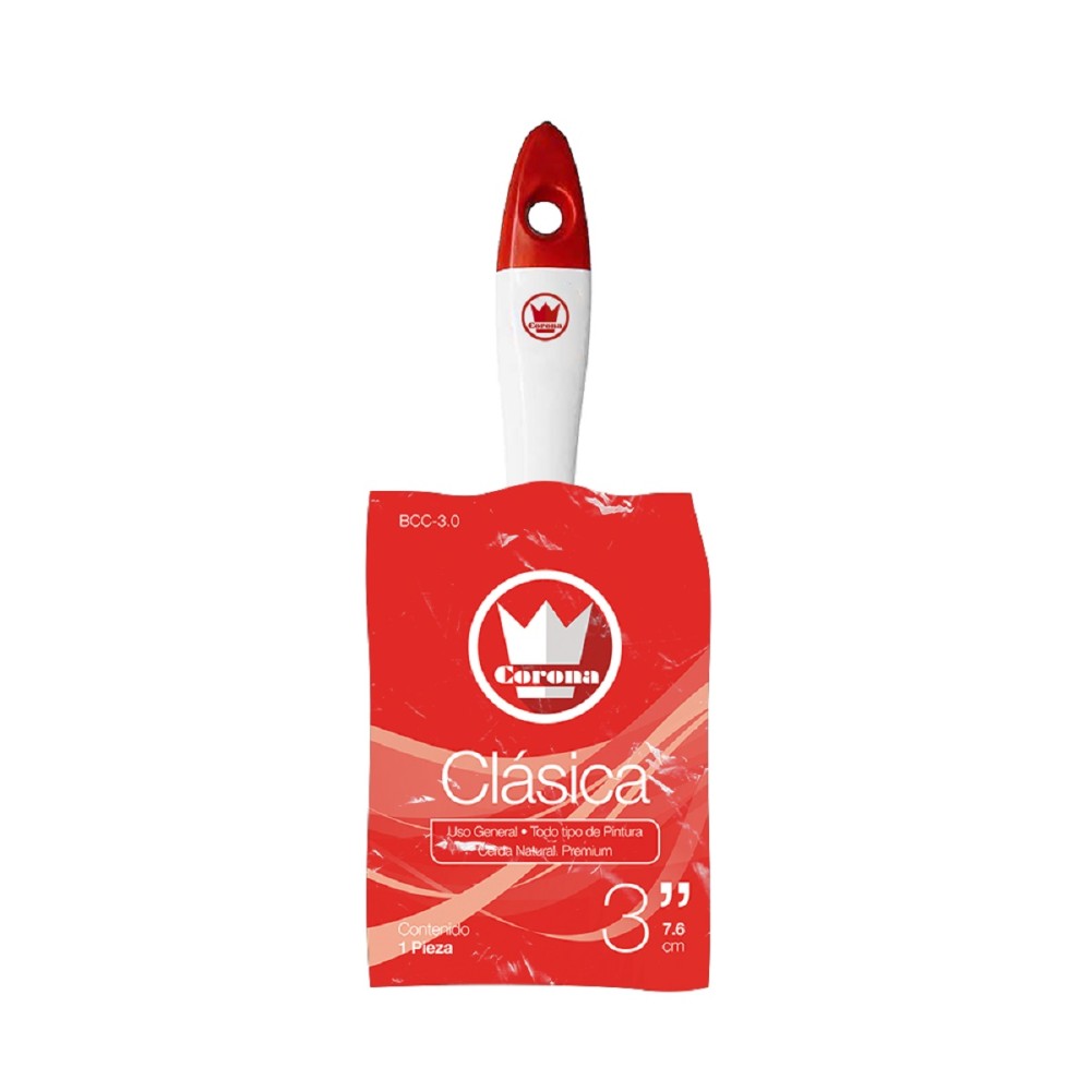BROCHA CLASICA 3 PULGADAS CORONA BCC006