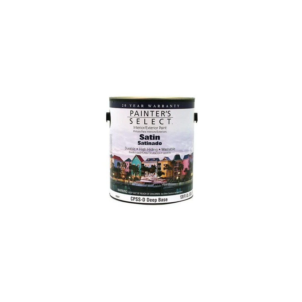 PINTURA PAINTERS SELECT BASE VINIL DEEP SATINADO 4L No. CPSSD-GL