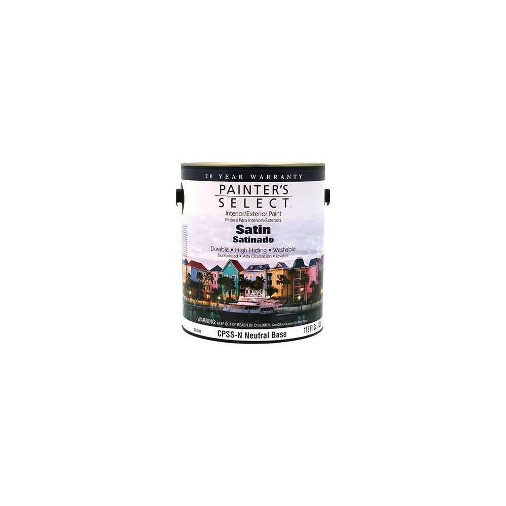 PINTURA PAINTERS SELECT BASE VINILICA NEUTRA SATINADA 3.3L No.CPSSN-GL