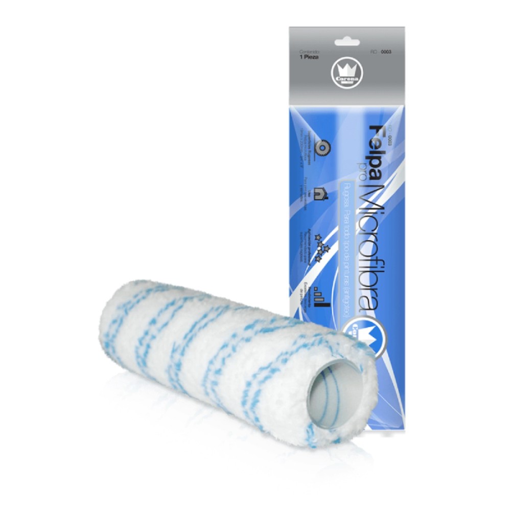 RODILLO REPUESTO 9 X 3/8PULGADAS MICROFIBRA SUPER LISAS CORONA RO0002