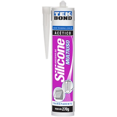 SILICON ACETICO TRANSPARENTE 270 ML  MULTIUSOS TEK BOND  No. 69957326981