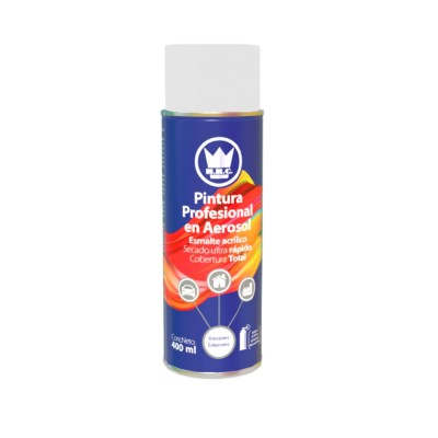 PINTURA ACRILICA EN AEROSOL BLANCO MATE 400 ML No. CPA05