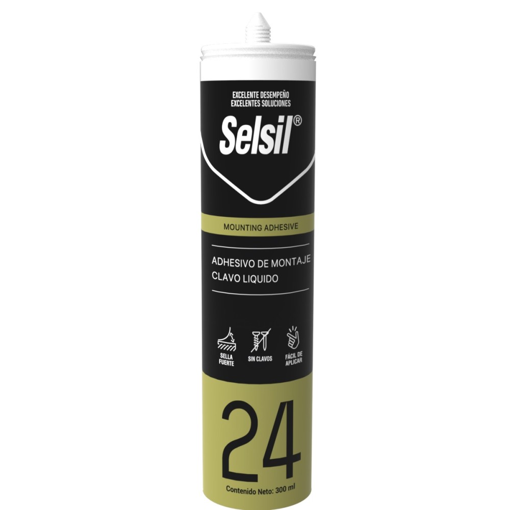 ADHESIVO CLAVO LIQUIDO 300 ML No. 24 SELSIL