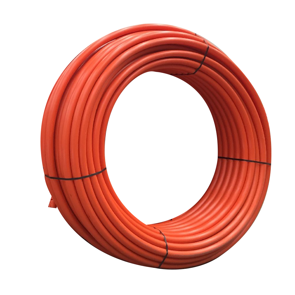 POLIDUCTO COLOR NARANJA 1/2" CON 100MTS