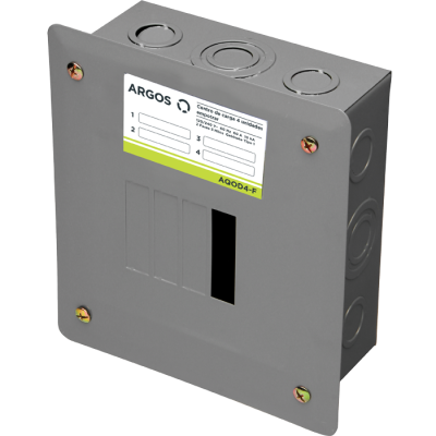 CENTRO DE CARGA AQOD4-F ARGOS DE EMPOTRAR 100 AMPERES 168 X 183 X 75MM