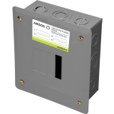 CENTRO DE CARGA AQOD4-F ARGOS DE EMPOTRAR 100 AMPERES 168 X 183 X 75MM