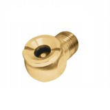 VALVULA INFLADOR CABEZA SENCILLA MACHO CUERDA 1/4 NPT TRUPER 19087