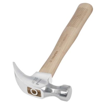 MARTILLO DE UÑA CURVA 7 ONZAS MANGO DE MADERA TRUPER 16650