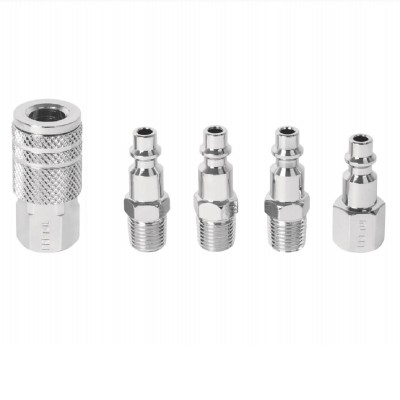 COPLE RAPIDO PARA MANGUERA 5 PIEZAS ZAMAC PRETUL 27021