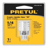 COPLE RAPIDO MACHO 1/4 PRETUL 27029