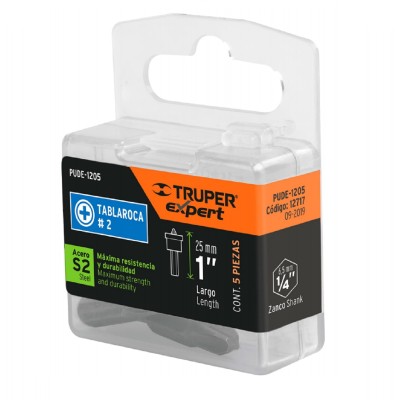 JUEGO PUNTAS PARA SHEETROCK 5 PZ No. 12717