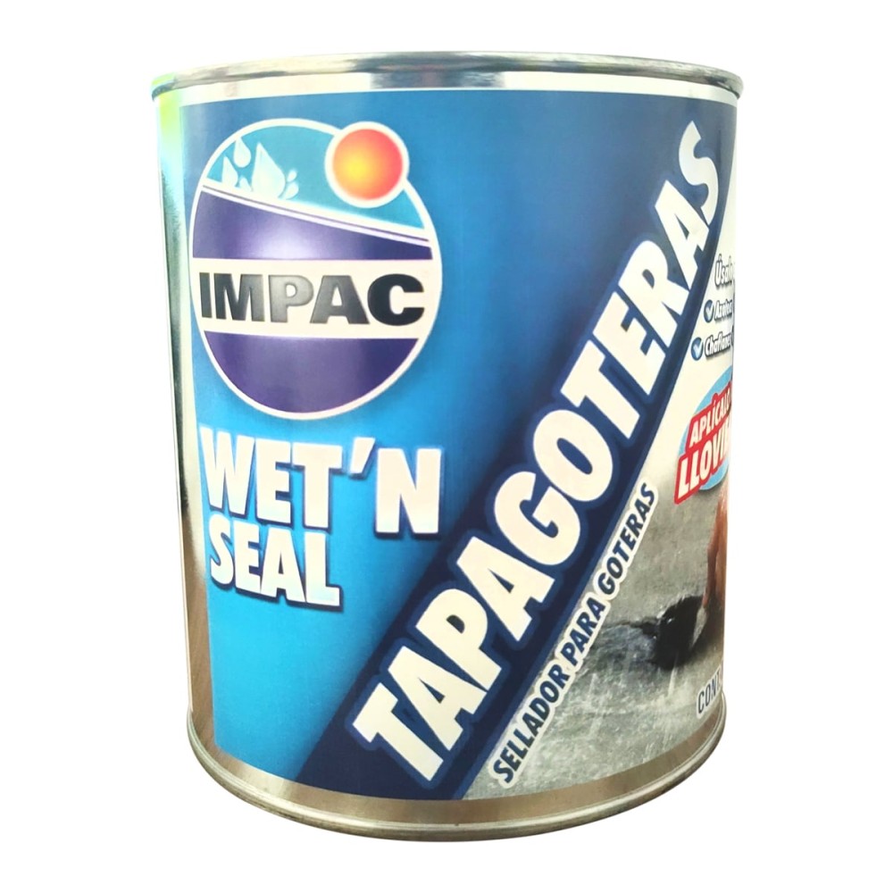 IMPERMEABILIZANTE WETN SEAL / NEGRITO 1LT