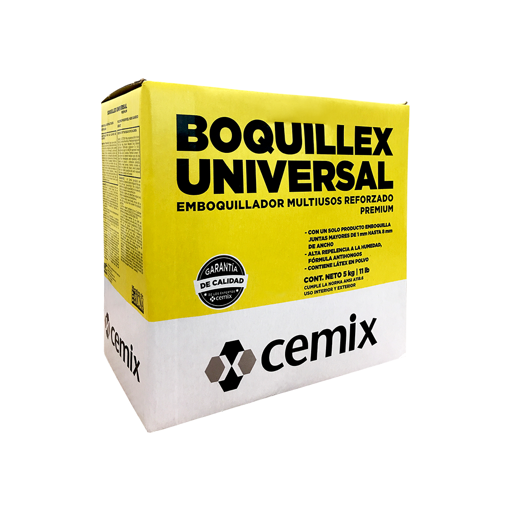 BOQUILLA COLOR PERLA SIN ARENA 5 KILOGRAMOS CEMIX