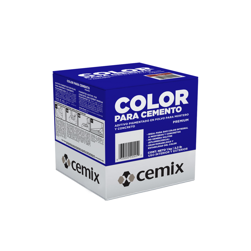COLOR P/CEMENTO AMA OXIDO 1 KG CEMIX