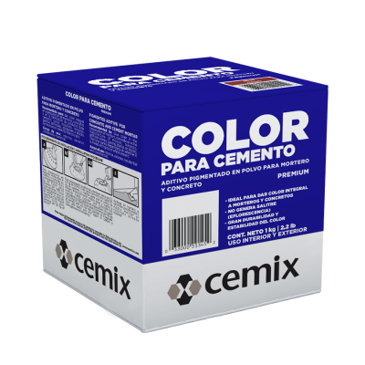 COLOR P/CEMENTO CAFE 1 KG CEMIX