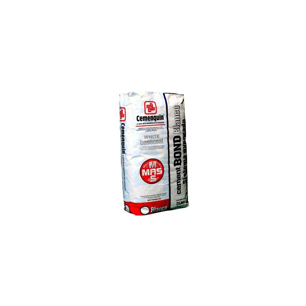 ADHESIVO CEMENT BOND BLANCO 20KG