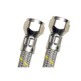 CONECTOR FLEXIBLE PARA GAS USO DOMÉSTICO COFLEX 3/8" X 3/8" No.AG-B100
