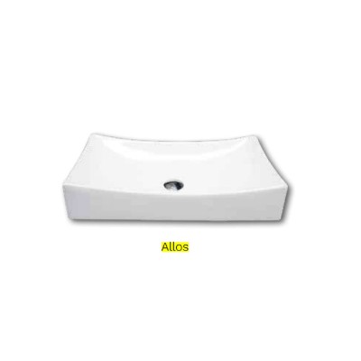 LAVABO RECTANGULAR BLANCO 65X38.5X14 CENTIMETROS CASTEL ALLOS