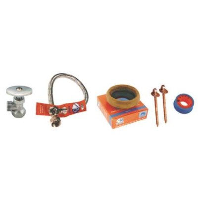 PAQUETE PARA INSTALACION DE SANITARIO No. KW-07