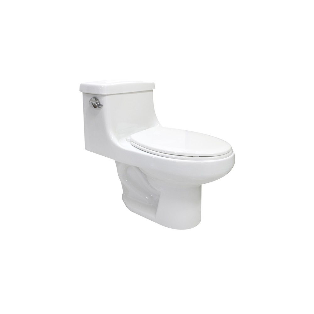 SANITARIO AVA COLOR BLANCO CON ASIENTO ONE-PIECE