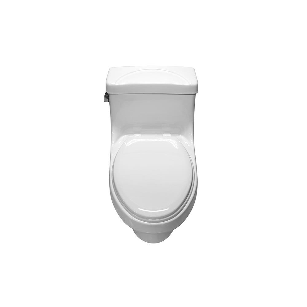 SANITARIO AVA COLOR BLANCO CON ASIENTO ONE-PIECE