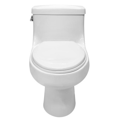 SANITARIO AVA COLOR BLANCO CON ASIENTO ONE-PIECE