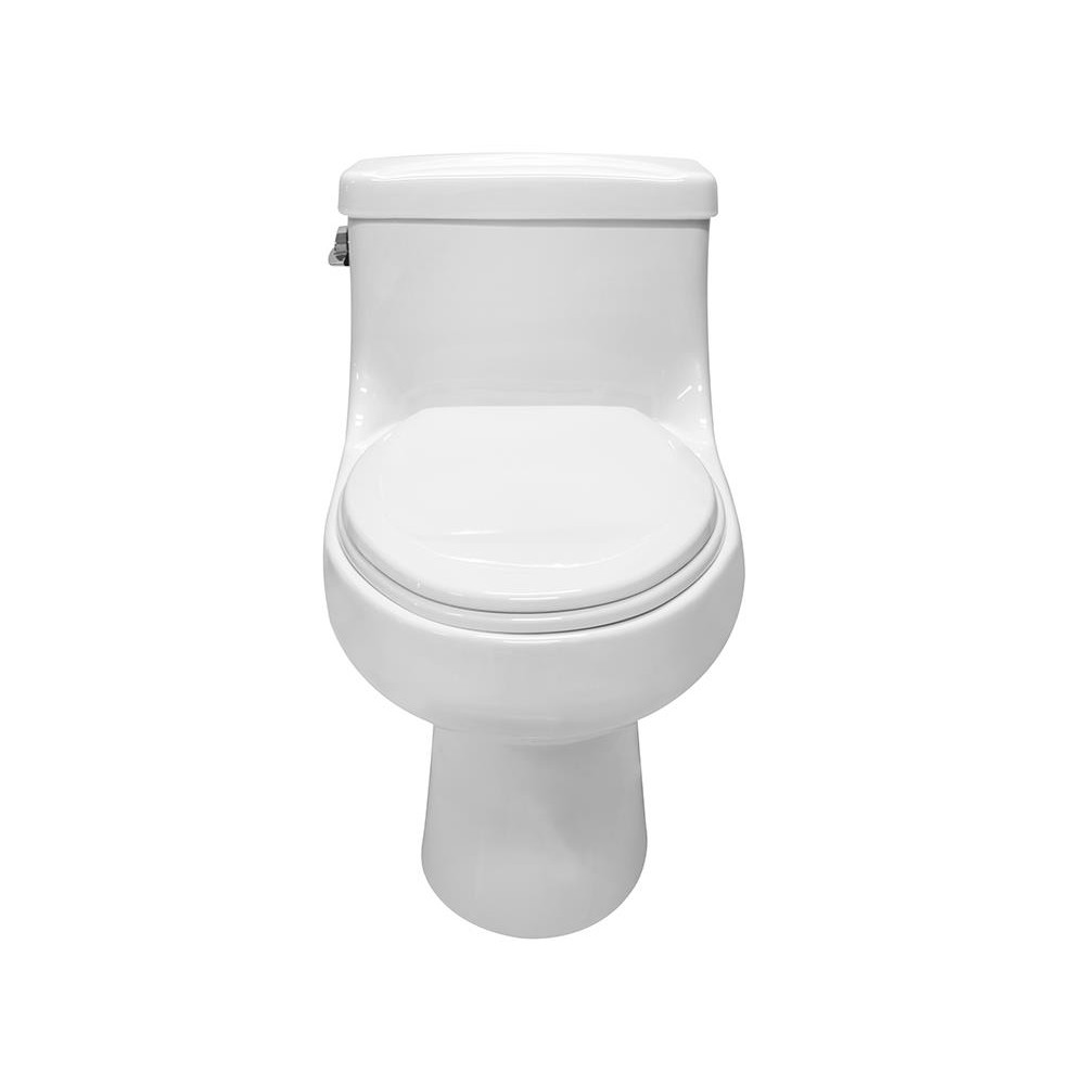 SANITARIO AVA COLOR BLANCO CON ASIENTO ONE-PIECE