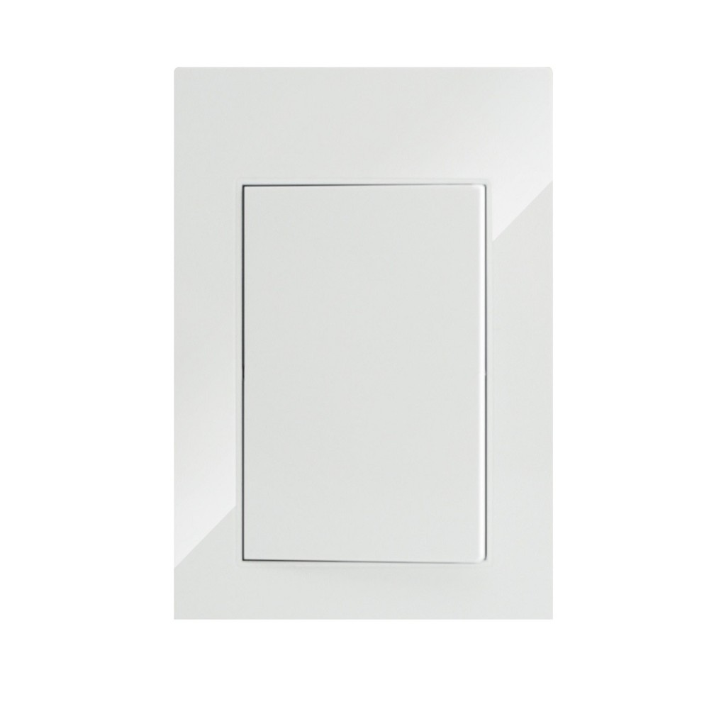 APAGADOR SENCILLO CON PLACA No. APL-201 BLANCO