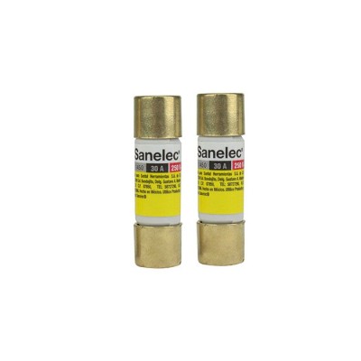 FUSIBLE REFORZADO 30 AMP JUEGO 2 PZ No. 1450 SANELEC