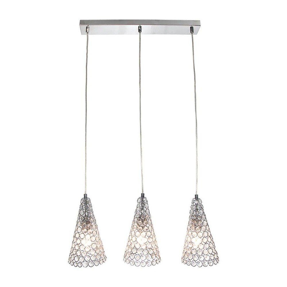 LAMPARA COLGANTE MODERNO 3 LUCES E27 LUMIMEXICO 20642-4