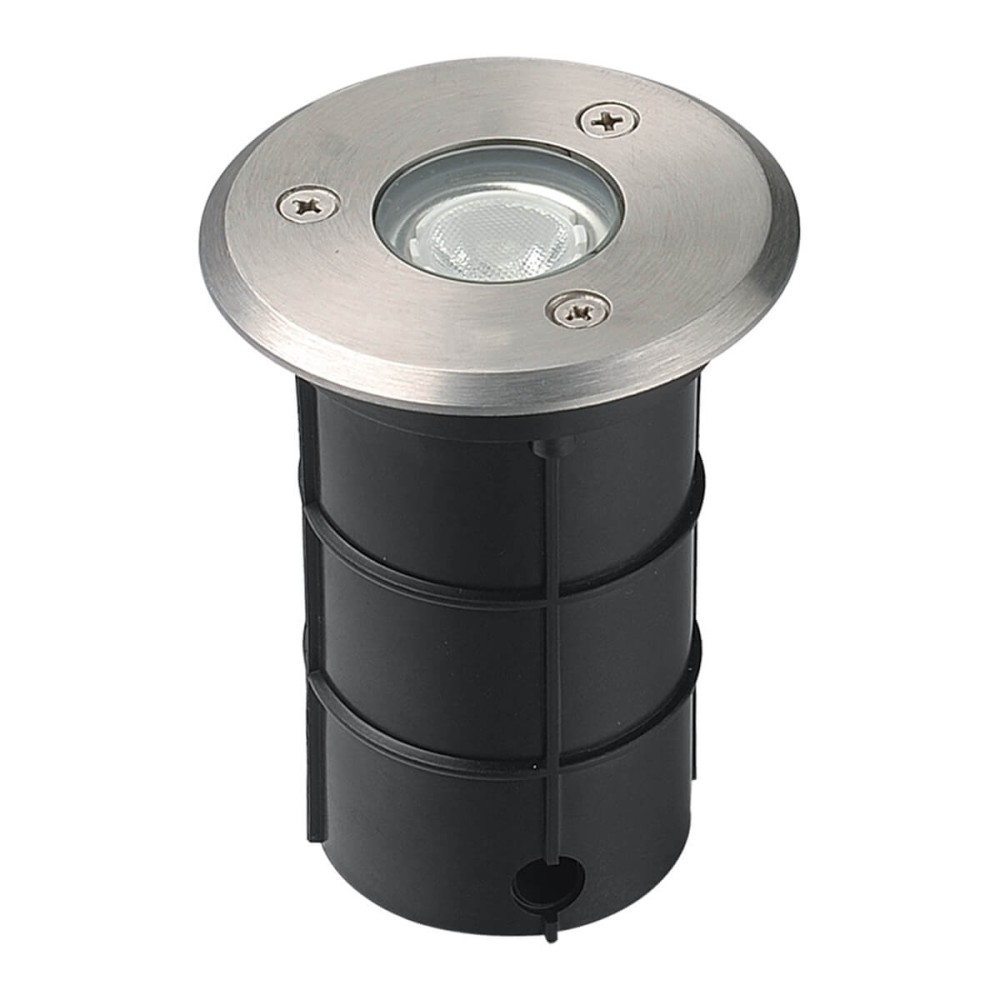 LUMINARIA MINI LED PARA PISO No. ADE-204 SATIN - BLANCO CALIDO