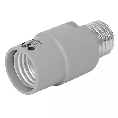 PORTALAMPARA CON SENSOR DE LUZ VOLTECK