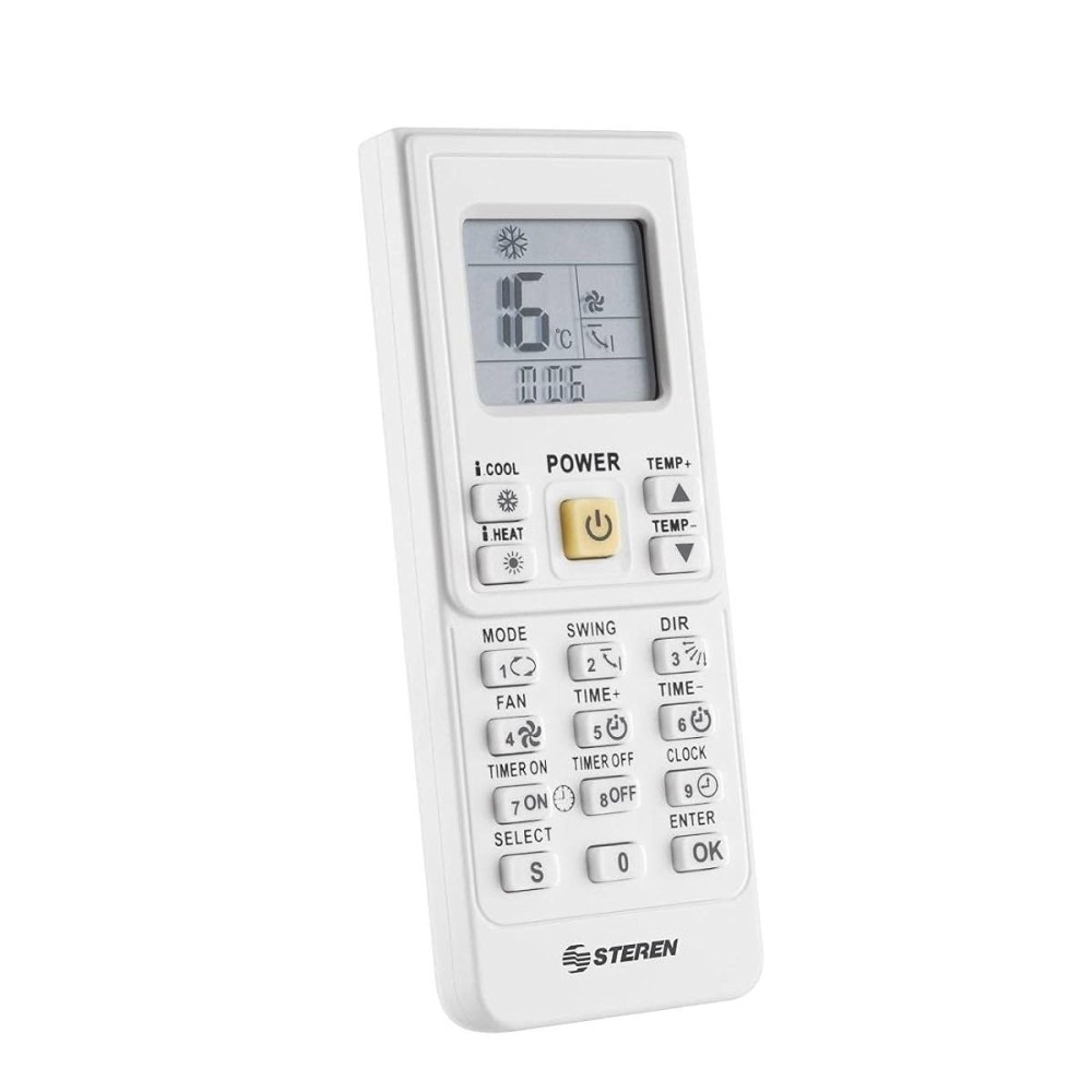 CONTROL REMOTO PARA MINI SPLIT No. RM-505 STEREN