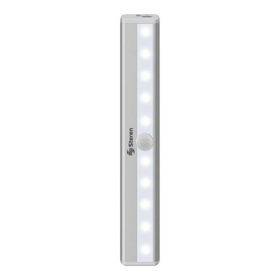 LAMPARA LED TIPO BARRA RECARGABLE  CON SENSOR PIR No. LAM-062 STEREN