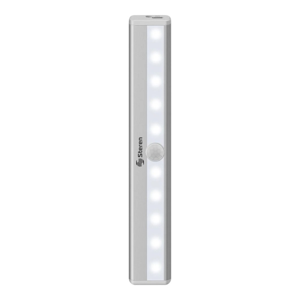 LAMPARA LED TIPO BARRA RECARGABLE  CON SENSOR PIR No. LAM-062 STEREN