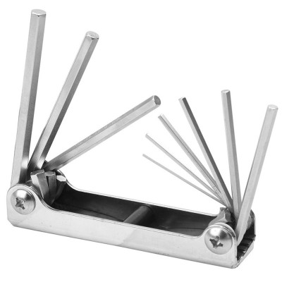 JGO LLAVES HEXAGONALES TIPO NAVAJA MÉTRICAS 1.3 - 6 MM ESTUCHE MET 9PZ No. ALLFN9M