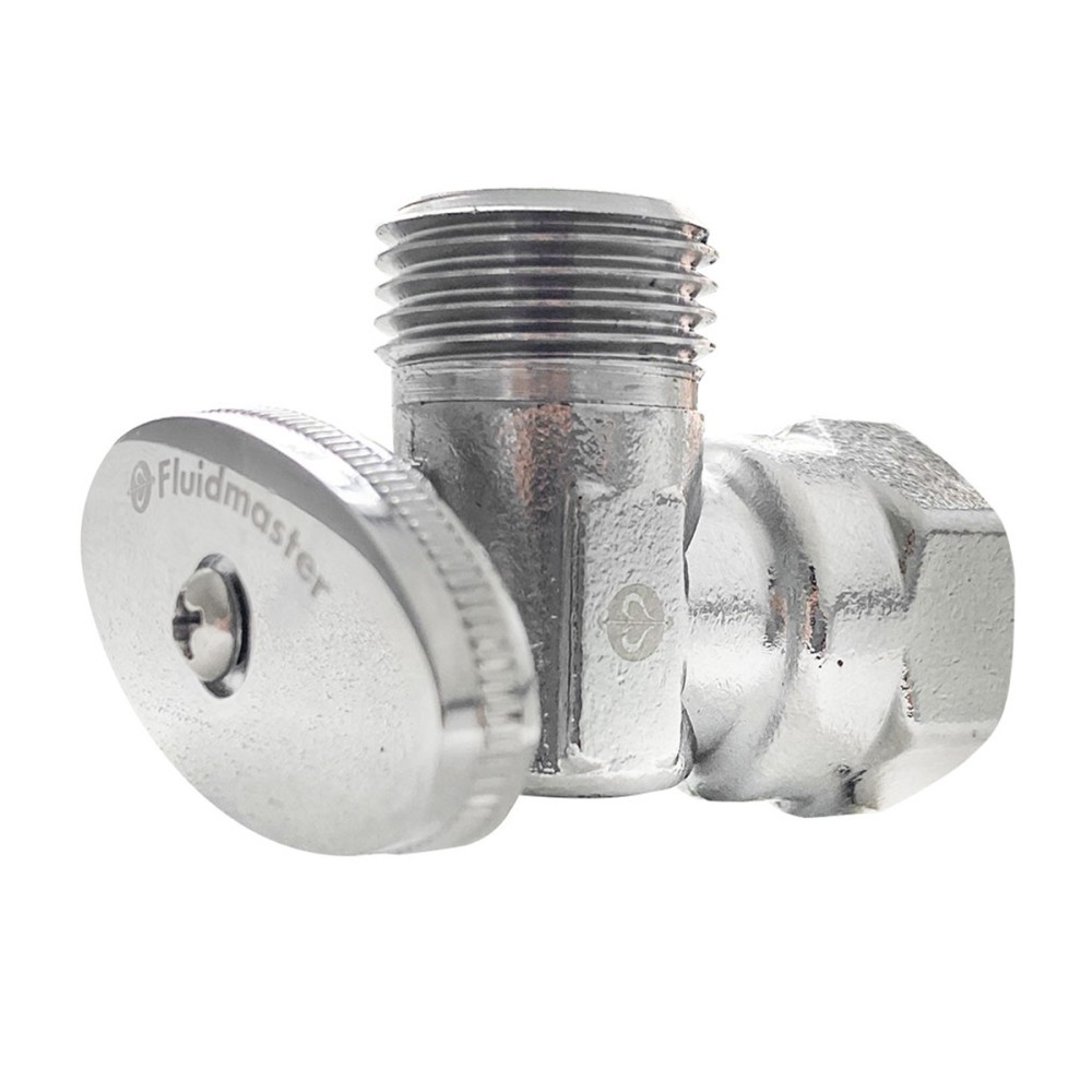 LLAVE DE CONTROL ANGULAR LATÓN CROMADA 7121M-039