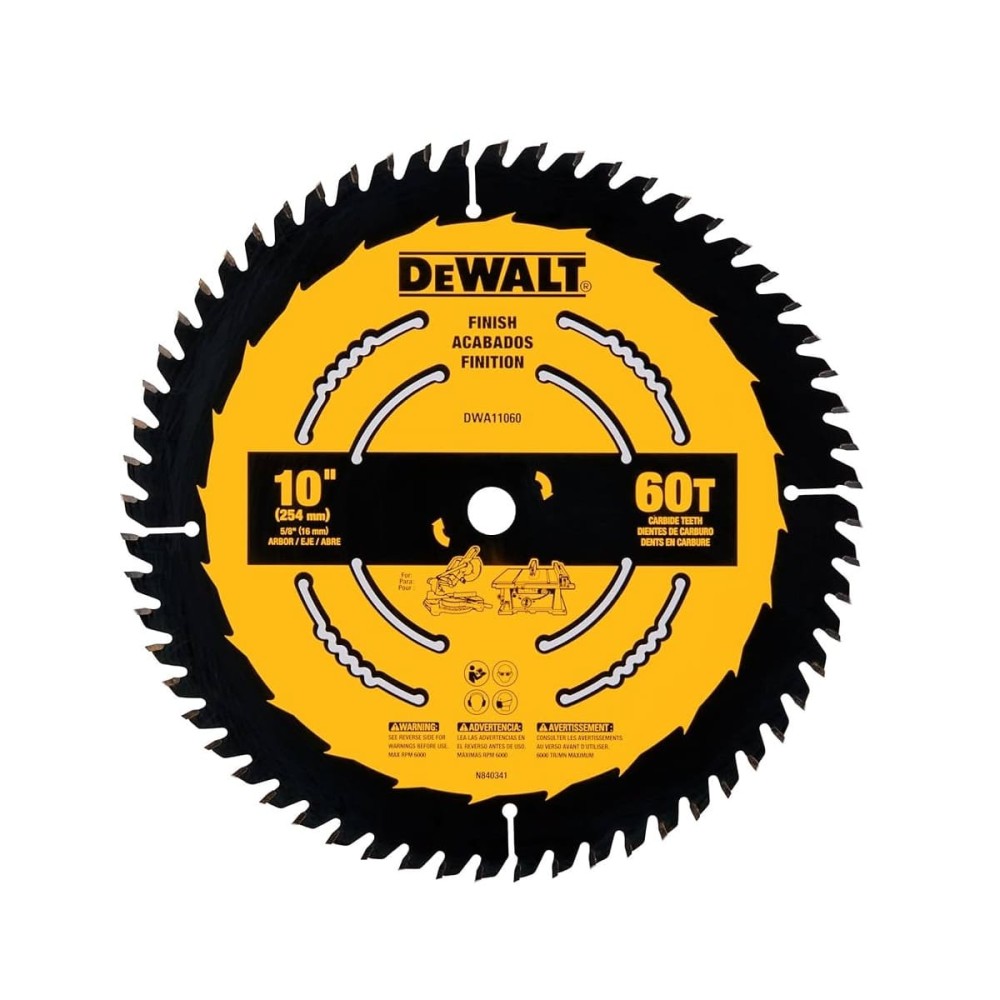 DISCO SIERRA CIRCULAR 10" X 60D No. DWA11060