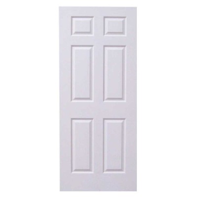 PUERTA COLONIST COLOR BLANCA 6 PANELES 32" X 80"