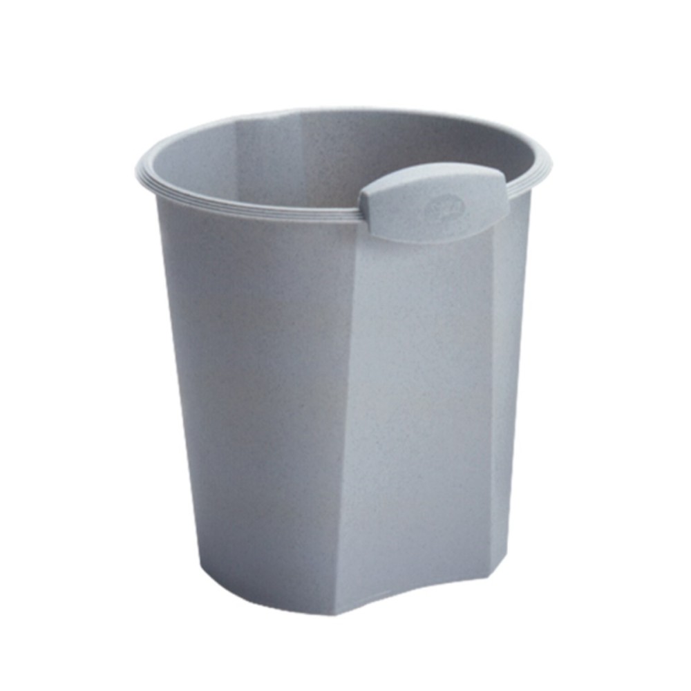 CESTO REDONDO SABLON 12.5 LTS (3.30 GAL) GRIS No. 8004GR