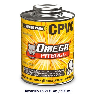 CEMENTO PARA CPVC OMEGA PITBULL 500ML No. CPVC1125