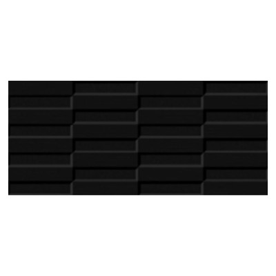 MURO STEP NEGRO 28X60 CM 1.68 M2/CAJA 10 PZ